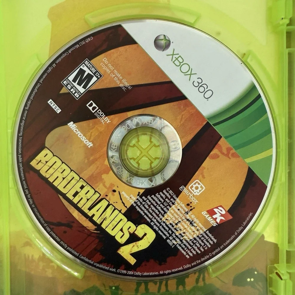 Borderlands 2 CIB W/ Manual - Xbox 360